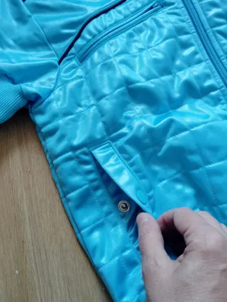 Chaqueta Adidas manga corta azul