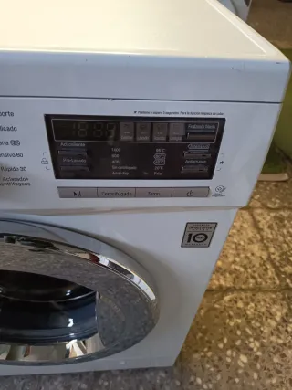 Lavadora LG 8 kg DirectDrive