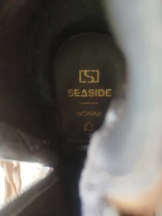 Botines de ante piel   37 marrón de flec tipo zara