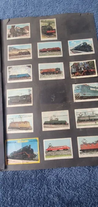 Cromos de Locomotoras y Trenes Antiguos