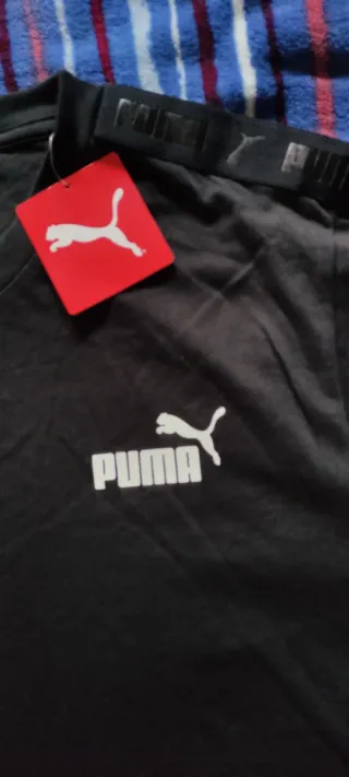 Camiseta Puma Negra Talla XXXL