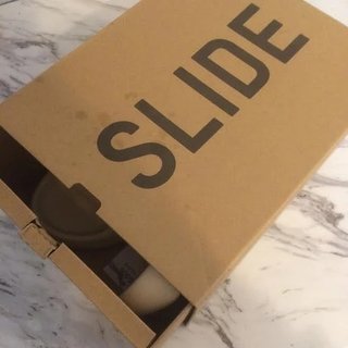 Chanclas Adidas Yeezy Beige Talla 42