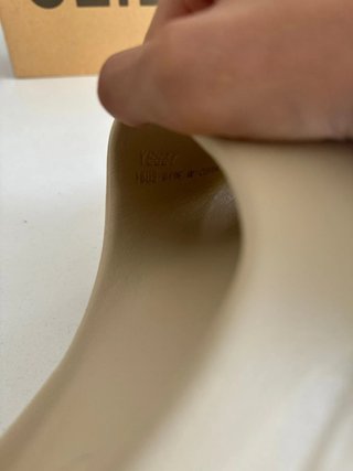 Chanclas Adidas Yeezy Beige Talla 42