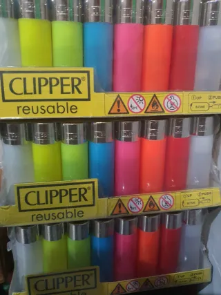 Mecheros Clipper Reutilizables Nuevos