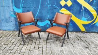 Coppia poltrone DAL VERA vintage legno design