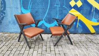 Coppia poltrone DAL VERA vintage legno design