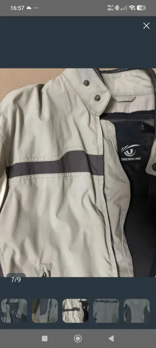 Chaqueta moto Drenaline con protecciones