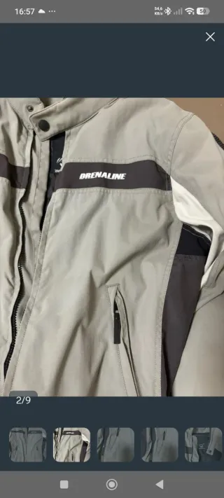 Chaqueta moto Drenaline con protecciones