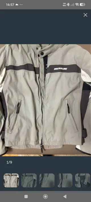 Chaqueta moto Drenaline con protecciones