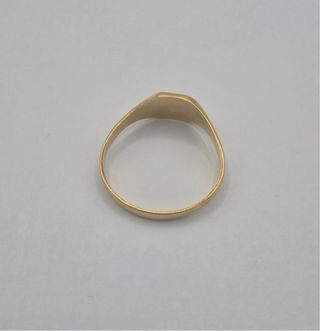 Anillo Sello Oro 18k