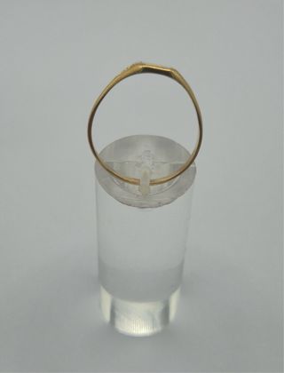 Anillo Sello Oro 18k