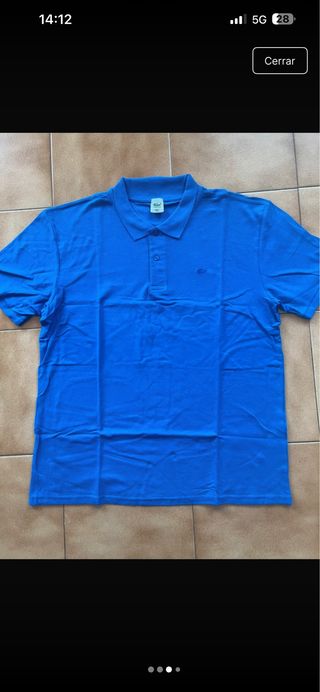 Polo Lacoste Azul, nunca usado