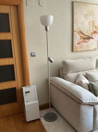 Lámpara Pie Ikea Luz Indirecta/Lectura