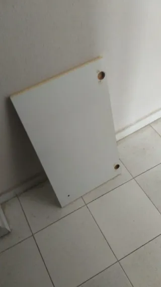 Puerta cocina blanca madera