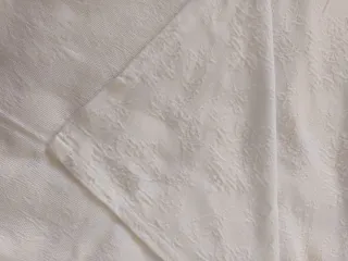 Colcha algodón blanca sin estrenar.Cama de 1,50