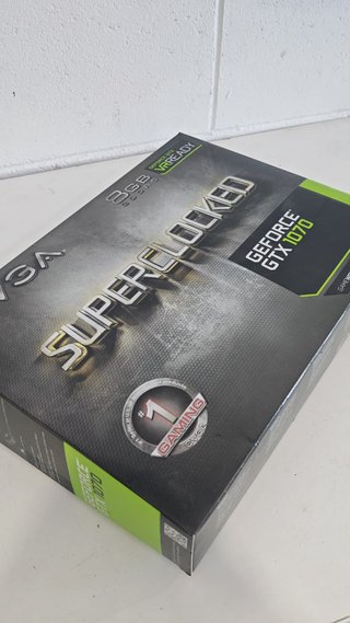 Tarjeta Gráfica EVGA GeForce GTX 1070 8GB GDDR5 SC