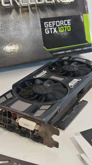 Tarjeta Gráfica EVGA GeForce GTX 1070 8GB GDDR5 SC