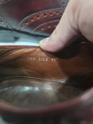 Scarpe Allen Edmonds classiche bordeaux