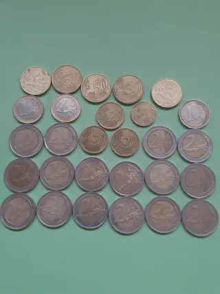 Lote monedas 2 euros conmemorativas