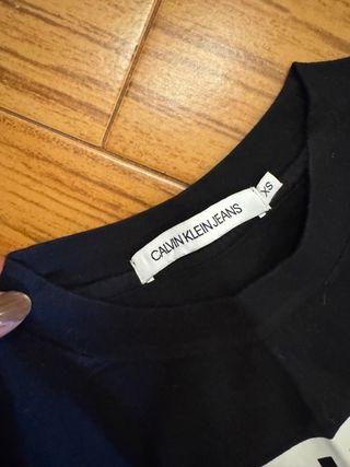 Canotta Calvin Klein Jeans Nera Donna