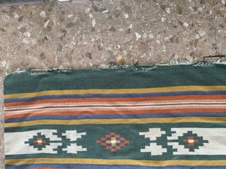Alfombra tejida multicolor 115x190