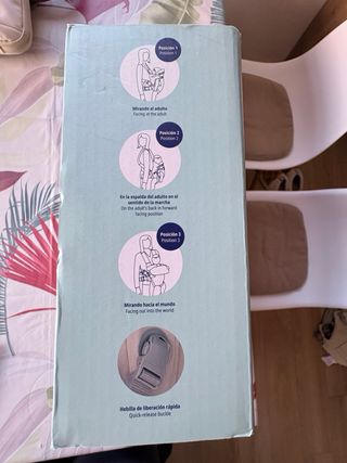 Mochila Portabebés Jane Dual Beige