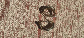 Pendientes dorados con circonitas