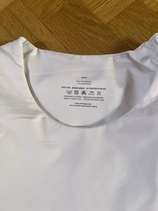 Camiseta/Top Pádel Nk Wings Blanco