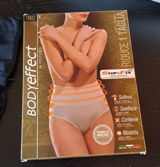 Guaina modellante vita alta nera taglia unica