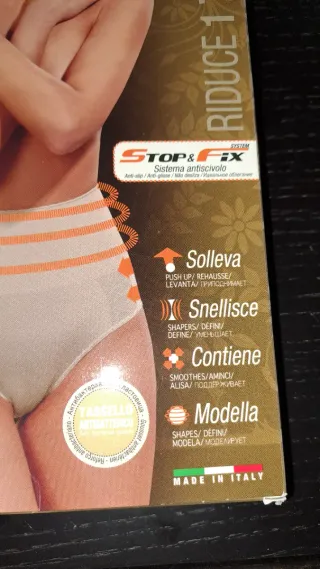 Guaina modellante vita alta nera taglia unica