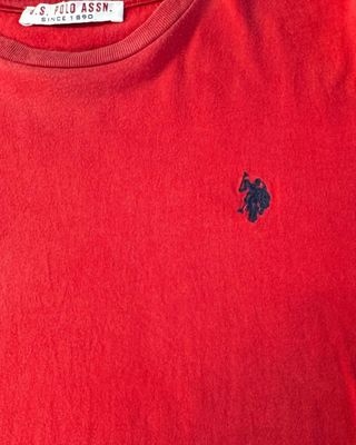 Camiseta U.S. Polo Assn. Roja Talla XXL