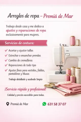 Arreglos de ropa