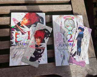 Platinum end 1 y 2 con marcapáginas