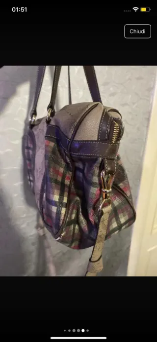 Borsa 1 Classe Beige/Multicolor