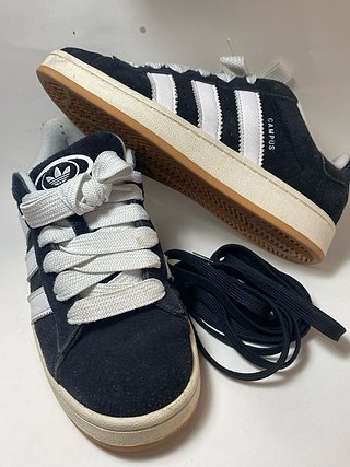 Zapatillas Adidas Campus Negras Blancas