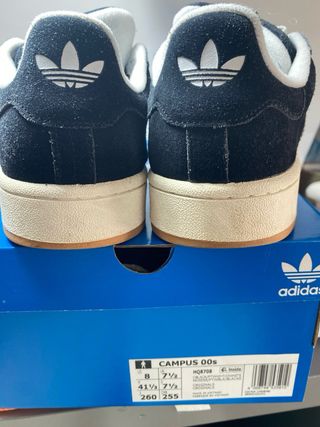 Zapatillas Adidas Campus Negras Blancas