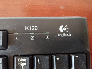 Teclado Logitech K120 USB Preto