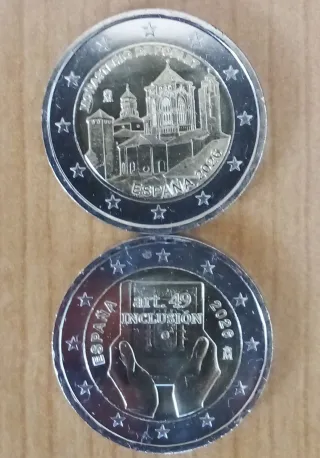 2 Monedas 2 Euros España 2026