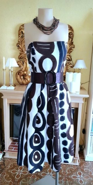 Vestido Zara Estampado Étnico