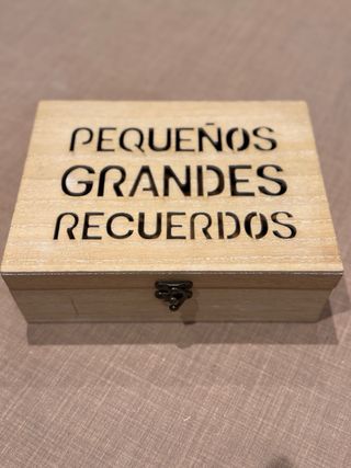Cajas de madera decoradas