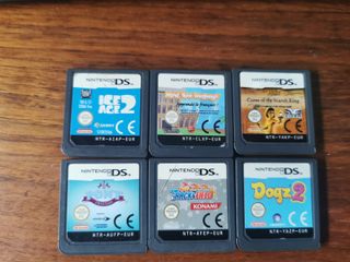 Lote 6 Juegos Nintendo DS