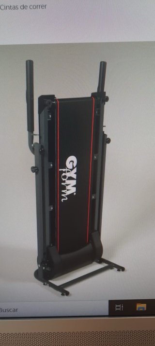 Cinta de correr eléctrica plegable.