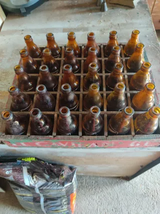 Caja de madera para botellas El Gavilán
