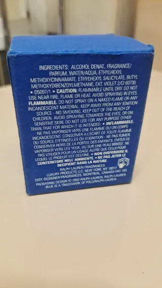 Perfume Ralph Lauren Blue Eau de Toilette 40ml