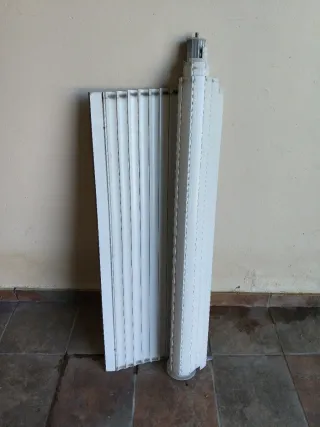 Persiana blanca 117 cm