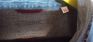 Camicia jeans Carrera uomo
