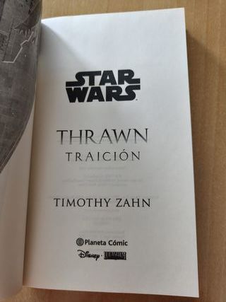 STAR WARS - THRAWN - Traición - Timothy Zahn