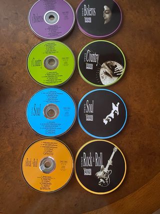 Colección 8 CDs en Lata