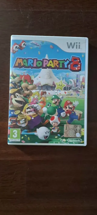 Lotto 2 giochi nintendo Wii Sports + mario party 8