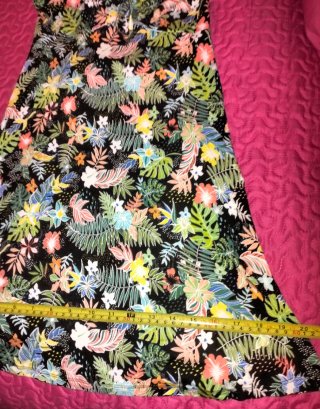Vestido de verano estampado floral